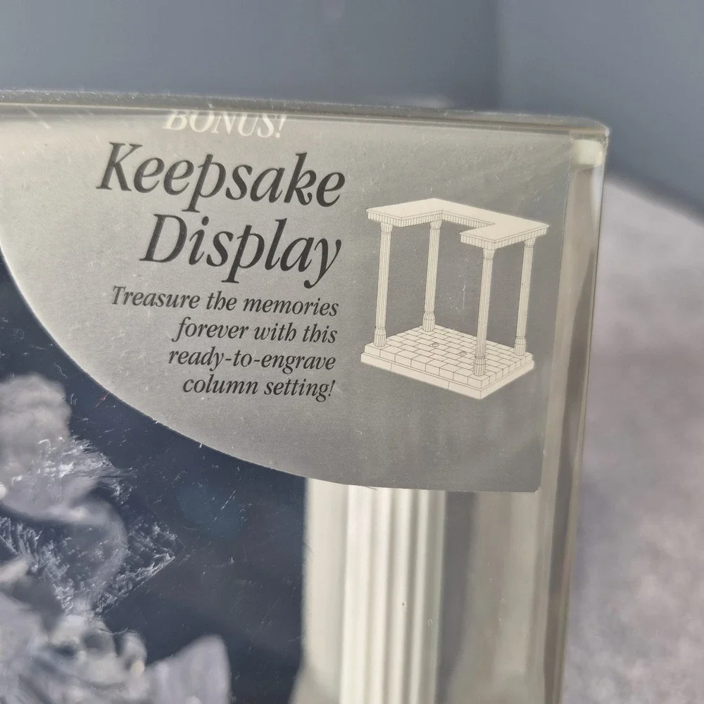Wilton Wedding Cake Topper Keepsake Display Bianca Couples 1st Dance New